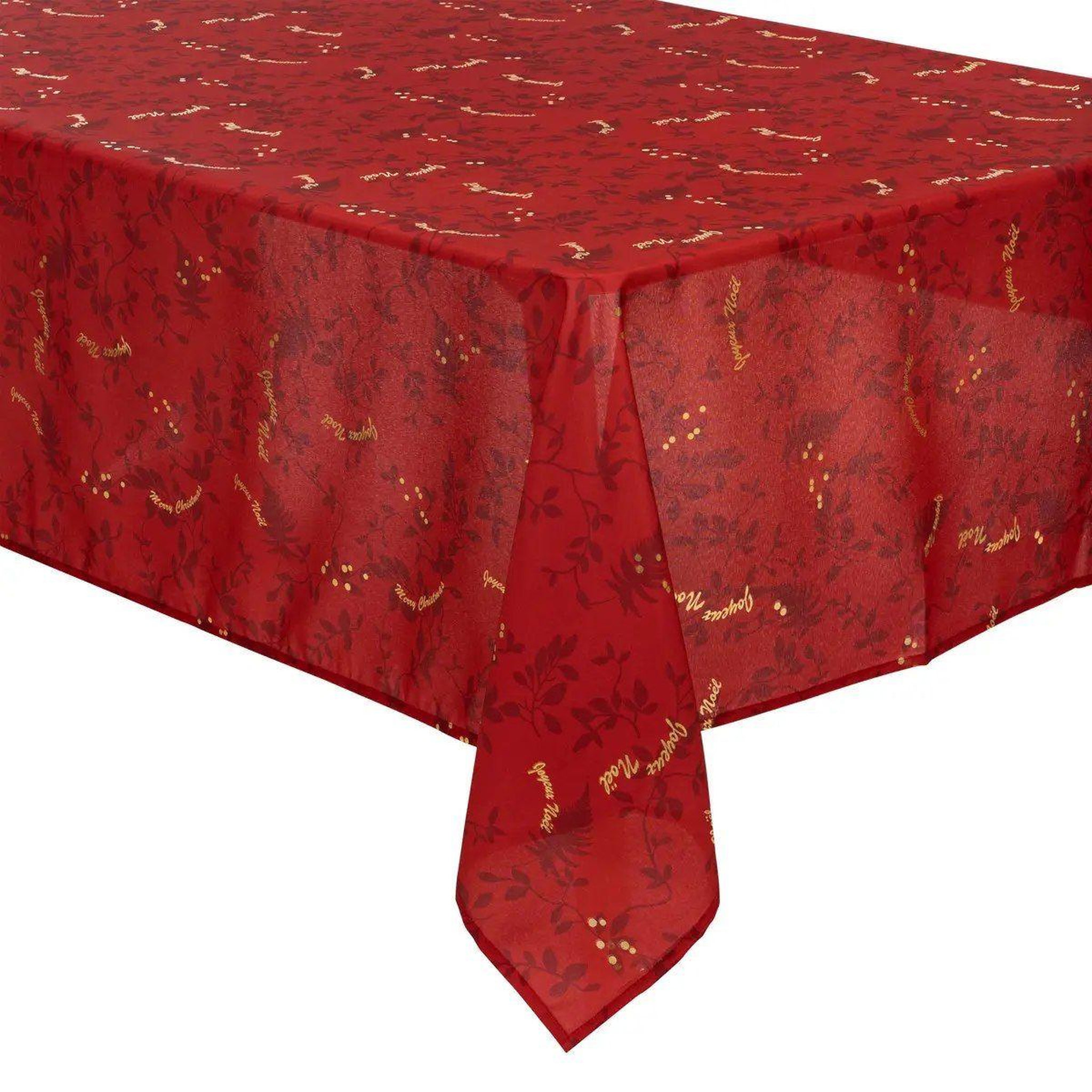 ATMOSPHERA Nappe antitache  maison des couleurs  120x240cm rouge