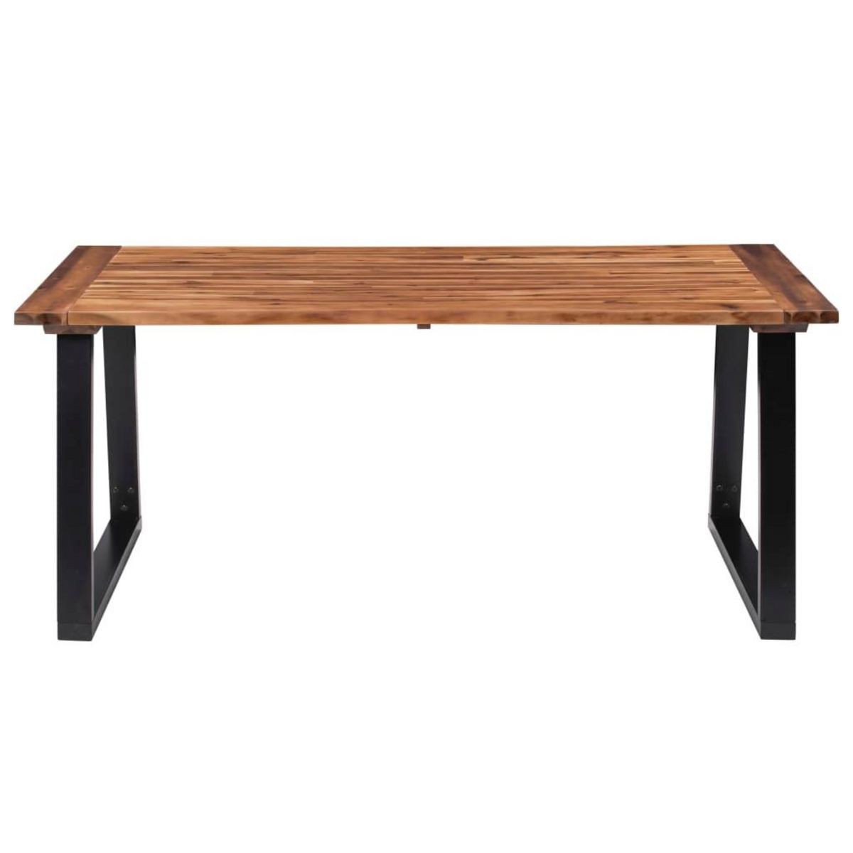 VIDAXL Table a manger Bois d'acacia massif 180x90 cm