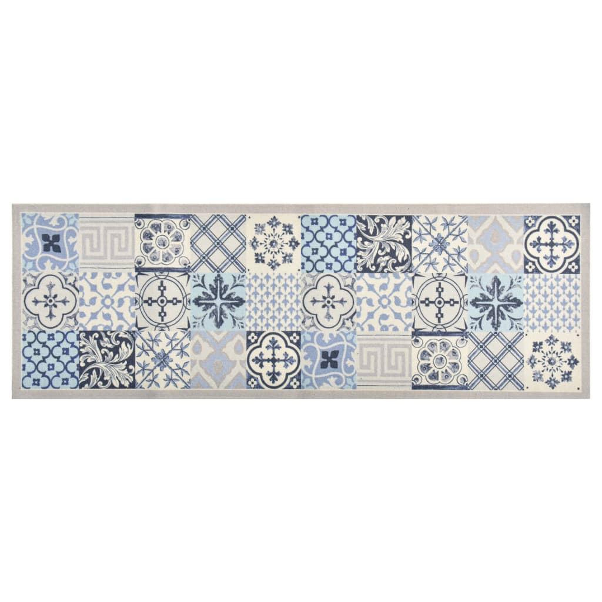 Voir la diapositive 1 : VIDAXL Tapis de cuisine lavable Mosaïque 60x300 cm