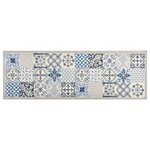 VIDAXL Tapis de cuisine lavable Mosaïque 60x300 cm