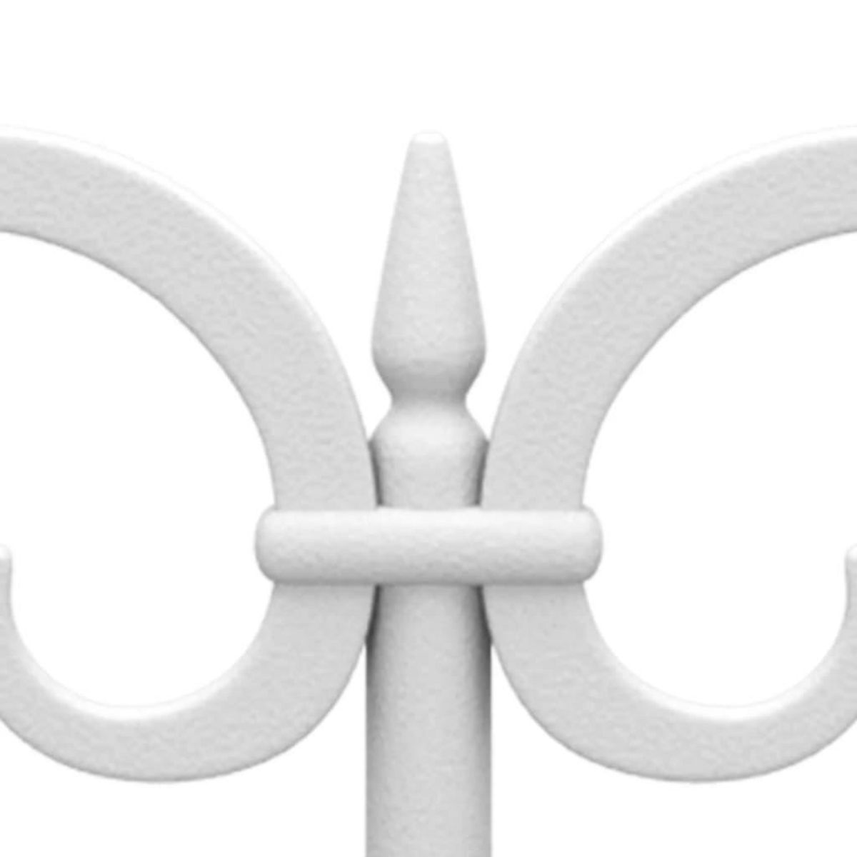 VIDAXL Bordures de pelouse 17 pcs Blanc 10 m PP