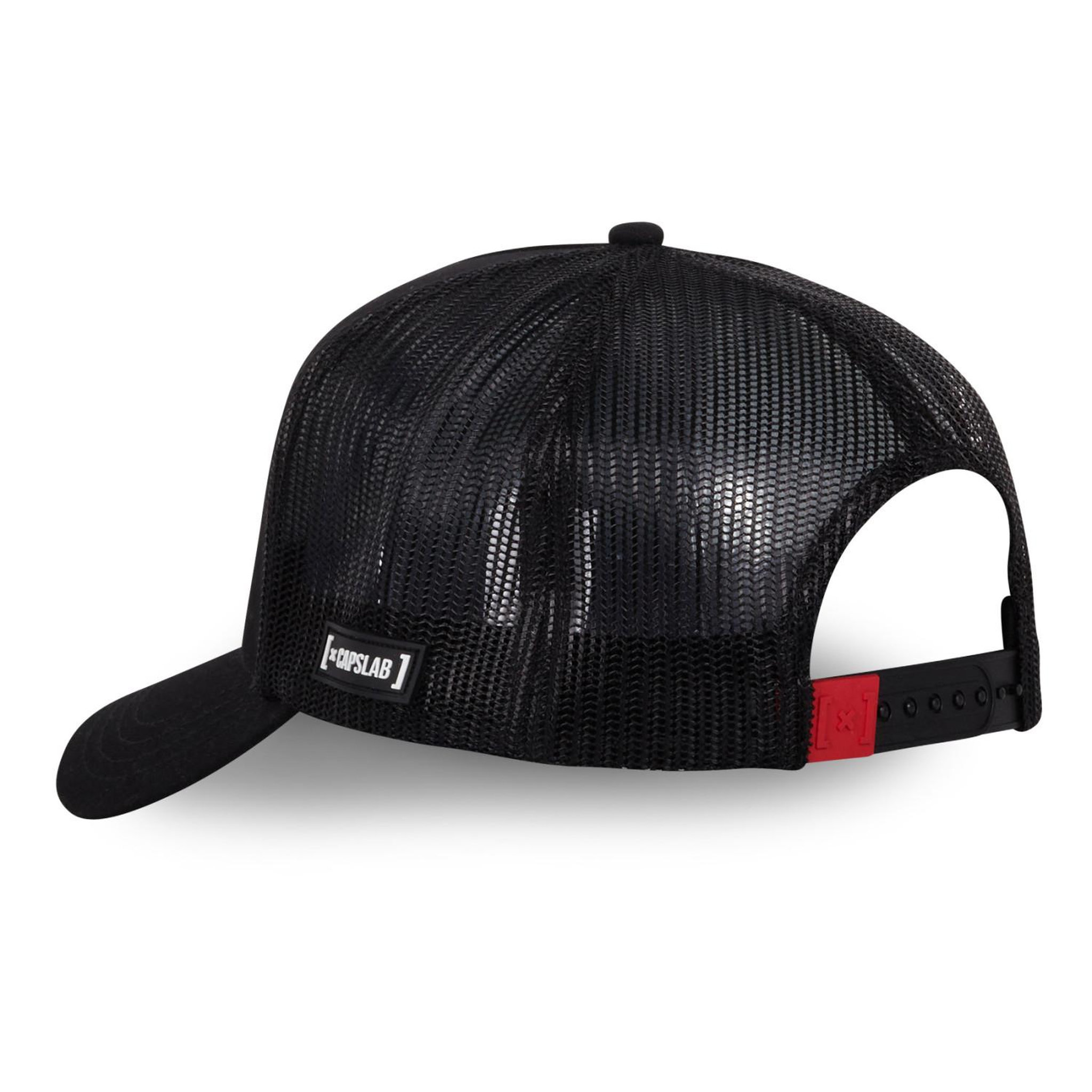 Voir la diapositive 5 : CAPSLAB Casquette homme trucker en serge de coton naruto shippuden itachi