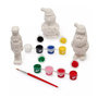 Voir la diapositive 2 : LEGAMI Kit de figurines de noel a peindre