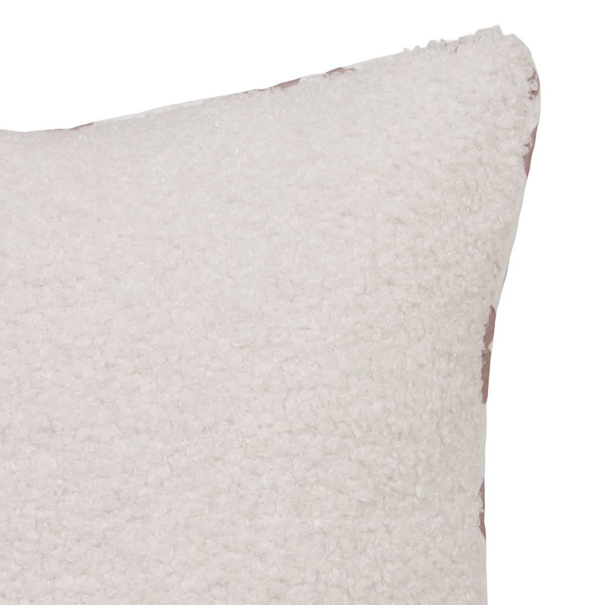 Voir la diapositive 2 : Atmosphera Kids Coussin déco enfant bouclette  jaiko  38x58cm rose