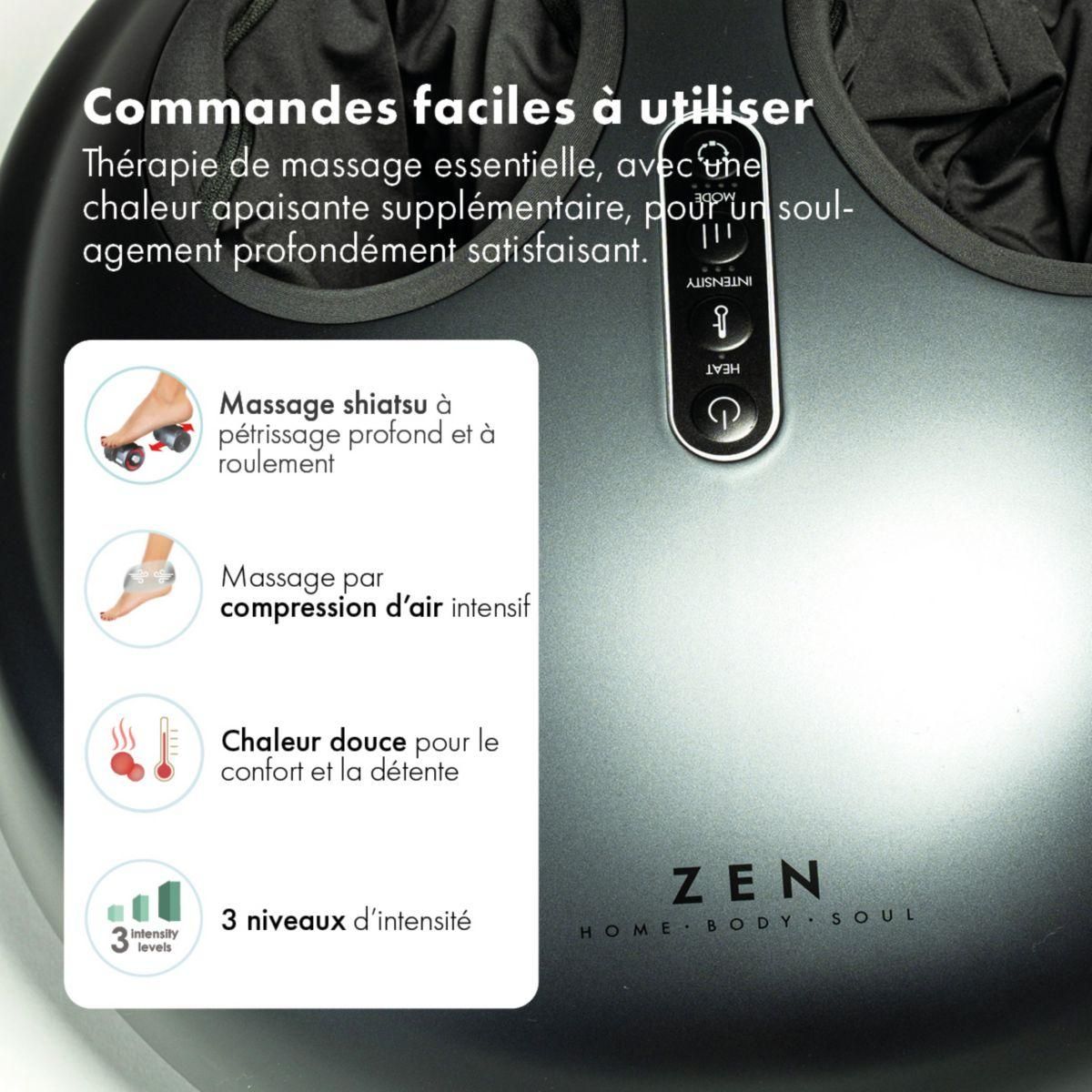 ZEN Masseur pieds confort ultime des pieds Machu Picchu