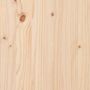 Voir la diapositive 5 : VIDAXL Tete de lit 146x4x100 cm Bois massif de pin