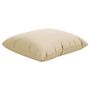 Voir la diapositive 5 : VIDAXL Coussins de canape lot de 4 beige 40x40 cm tissu