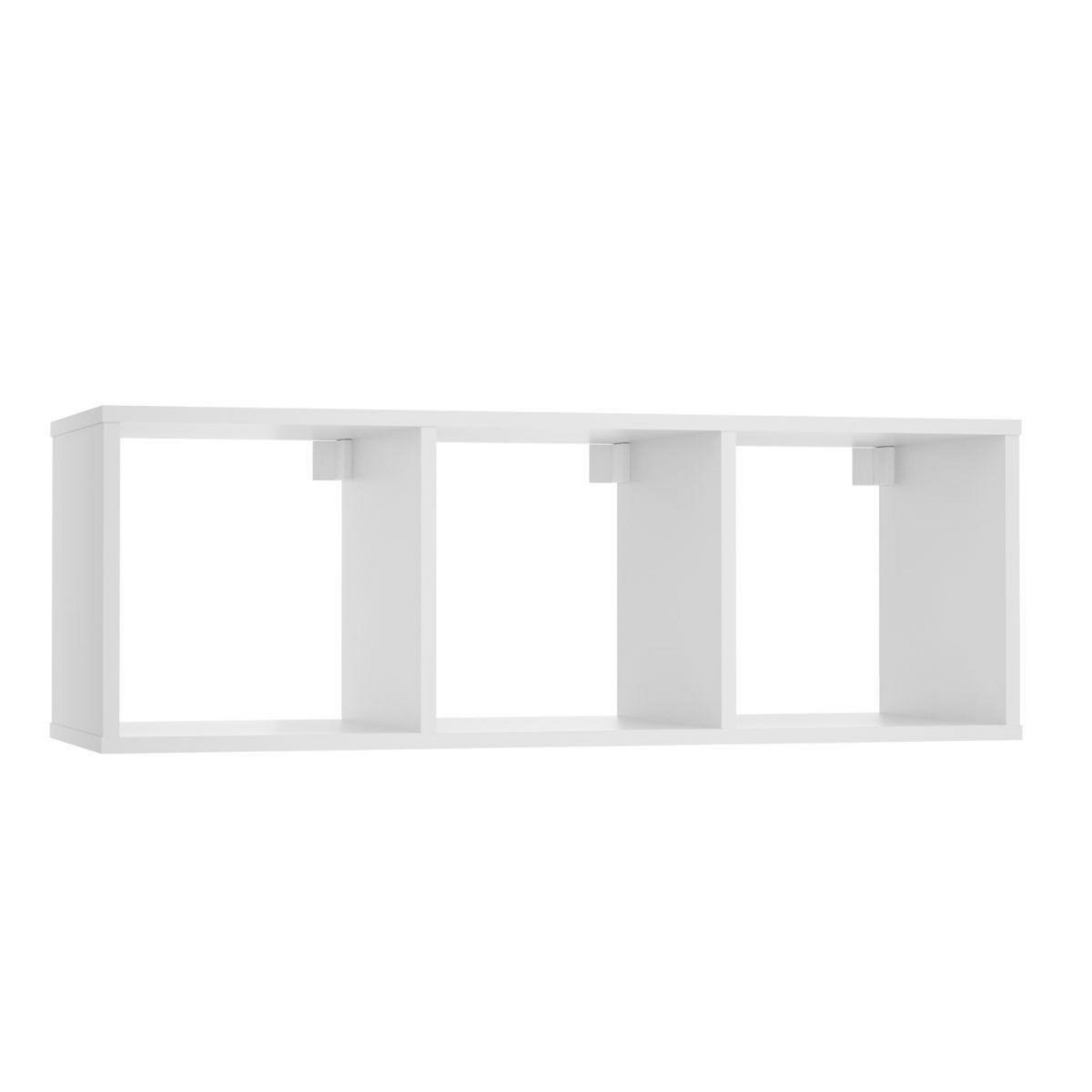 KOBI Bibliothèque MODUS Étagère Modulable 3 en 1 - Design Flexible et Pratique