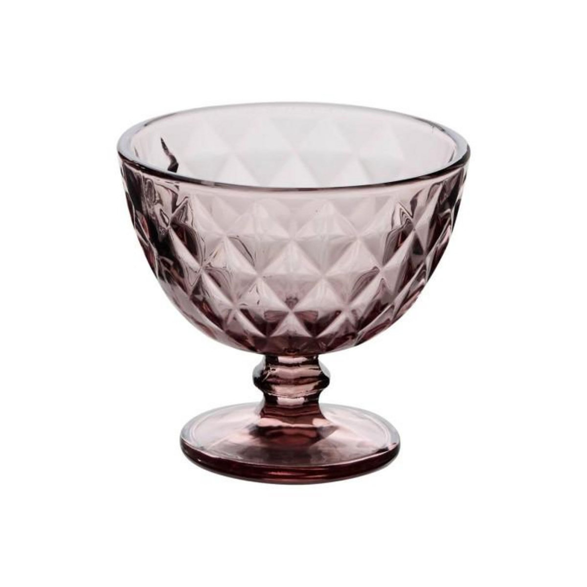 SECRET DE GOURMET Lot de 6 Coupes à Glace  Lea  30cl Rose