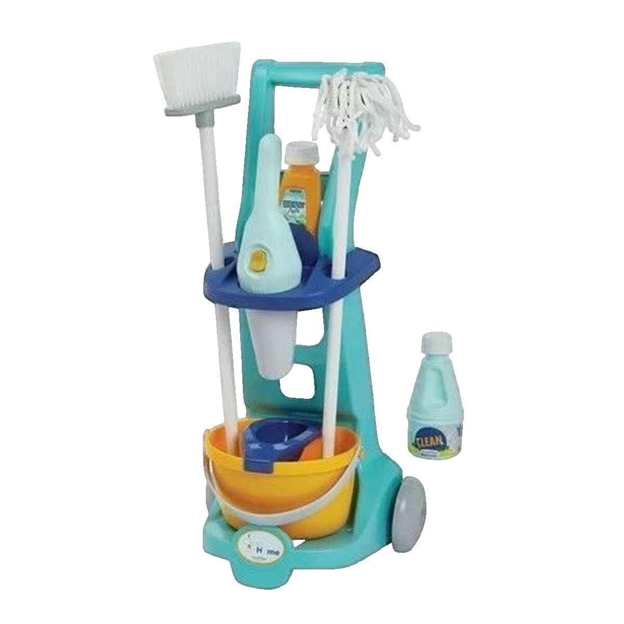 Voir la diapositive 2 : Ecoiffier Chariot de nettoyage Ecoiffier multicolore