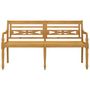 Voir la diapositive 3 : VIDAXL Banc Batavia 150 cm Bois massif de teck