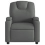 Voir la diapositive 3 : VIDAXL Fauteuil inclinable Gris fonce Tissu