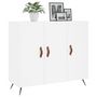 Voir la diapositive 3 : VIDAXL Buffet blanc 90x34x80 cm bois d'ingenierie