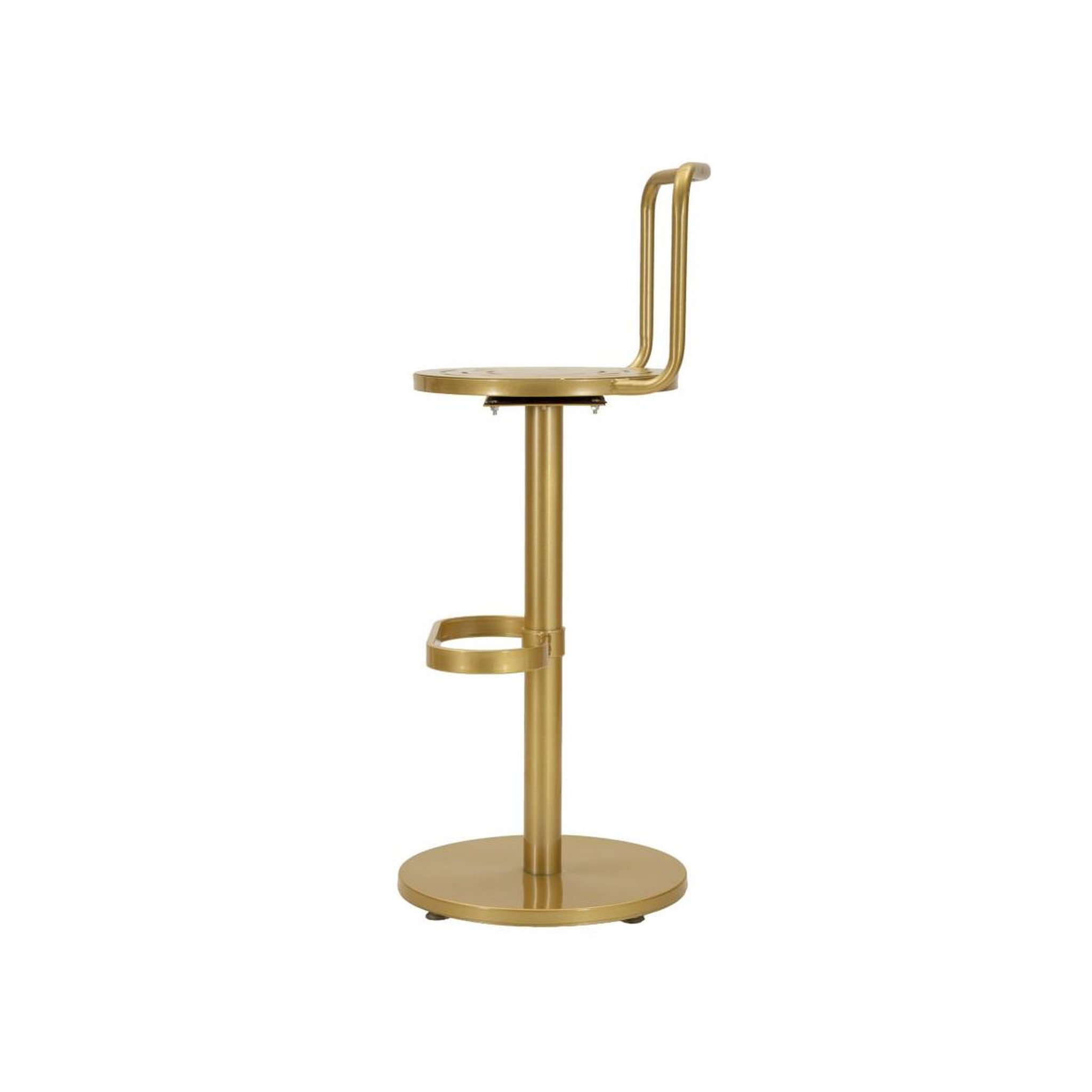 Voir la diapositive 3 : Paris Prix Tabouret de bar en métal  tixy  94cm or