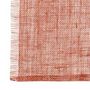 Voir la diapositive 2 : SECRET DE GOURMET Set de Table en Jute  Frange  30x45cm Terracotta