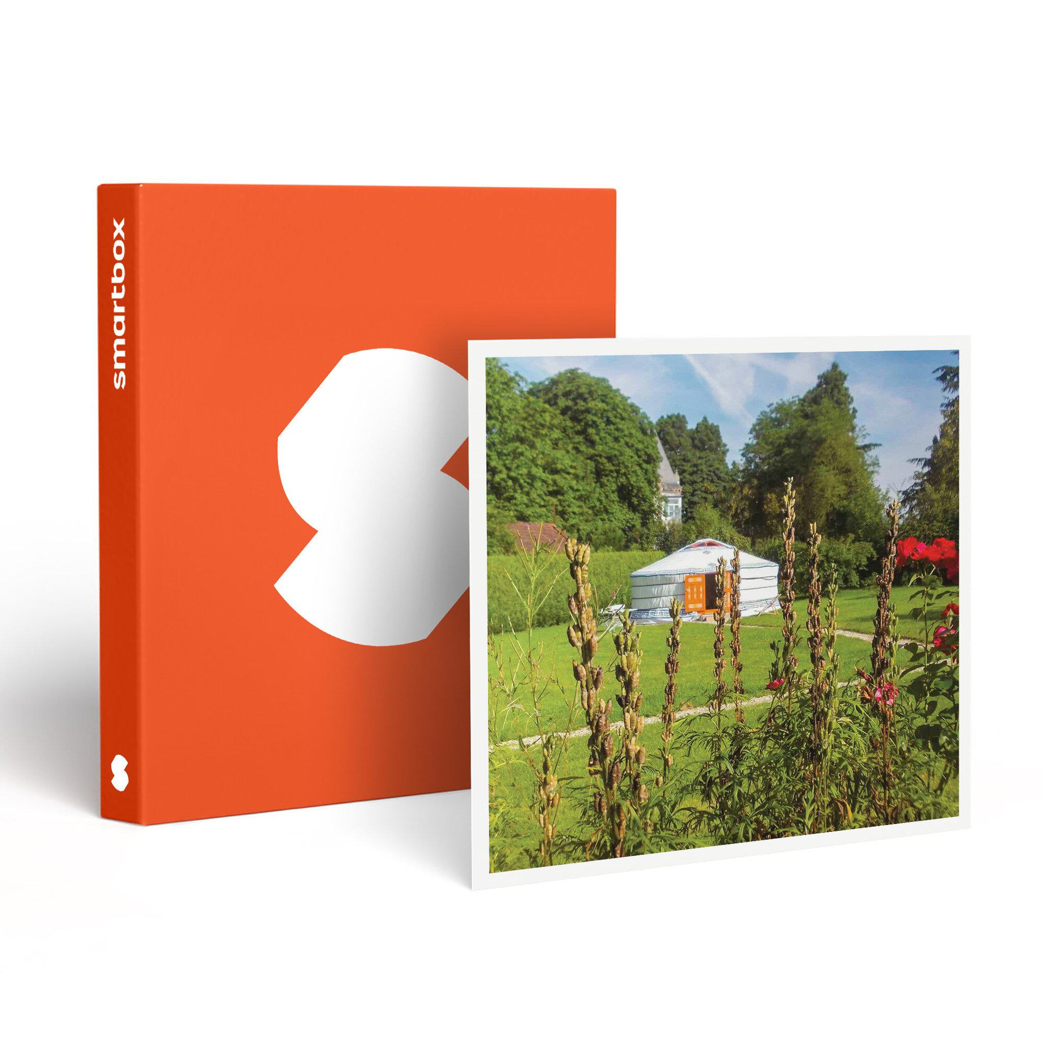 Smartbox Séjour insolite en yourte avec journée au spa près de paris - coffret cadeau séjour