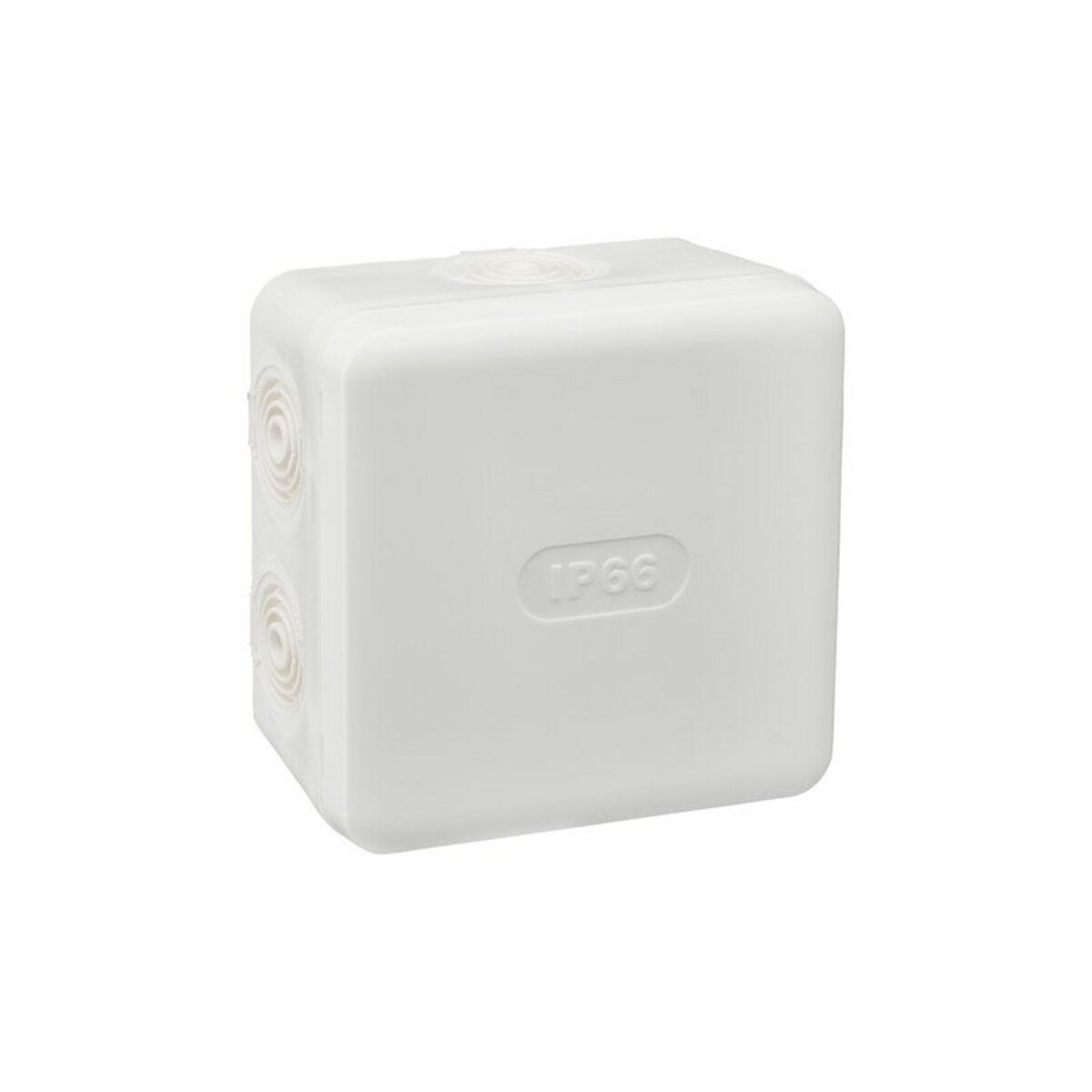 CENTRALE BRICO Boîte de dérivation étanche - 85x85xp50 blanc - IP66