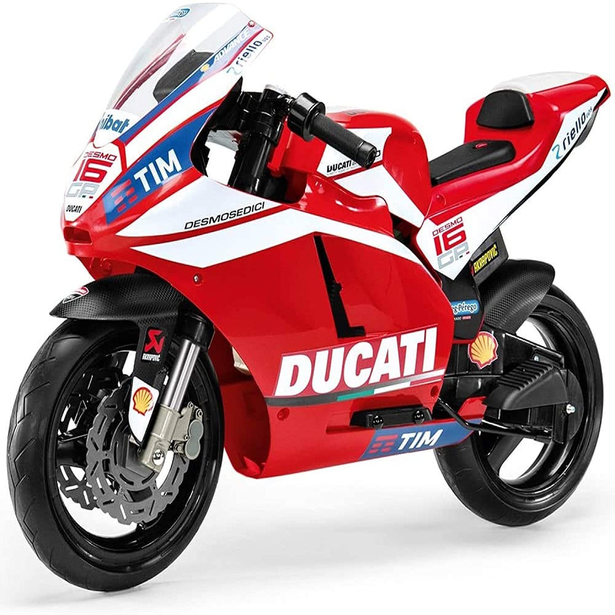 Voir la diapositive 1 : PEG PEREGO Moto électrique Ducati GP