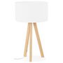 Voir la diapositive 2 : Paris Prix Lampe à Poser  Fidelio  64cm Blanc