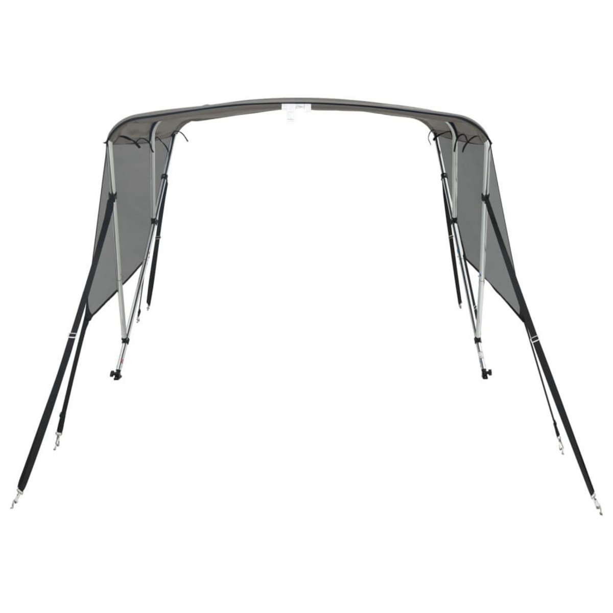 VIDAXL Toit bimini a 3 arceaux parois en maille 183x(154-167)x137 cm