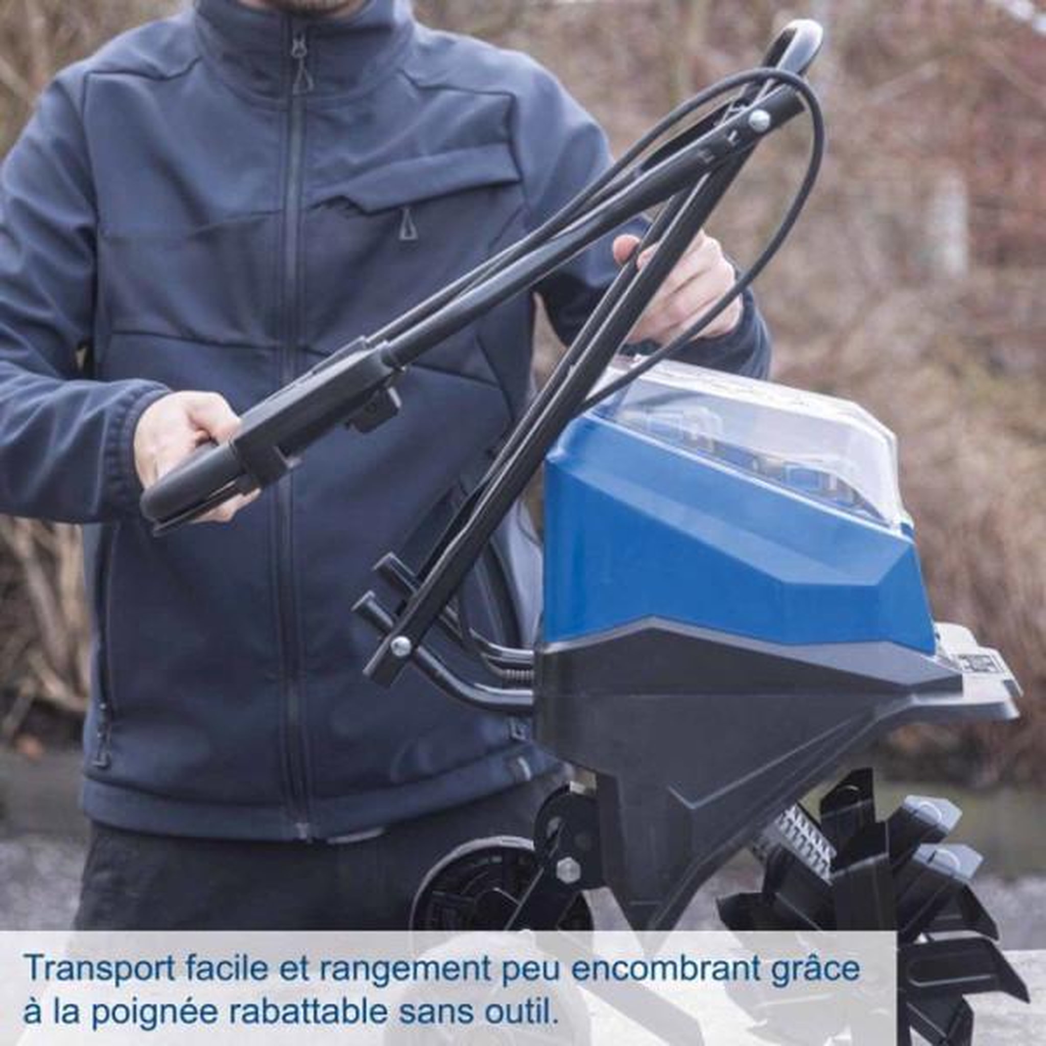 Voir la diapositive 2 : SCHEPPACH Motobineuse sans fil scheppach - bc-mt300-x set s - largeur travail 30 cm - 4 lames - 2 batteries 2.0ah 20v ixes + chargeur 2.4a
