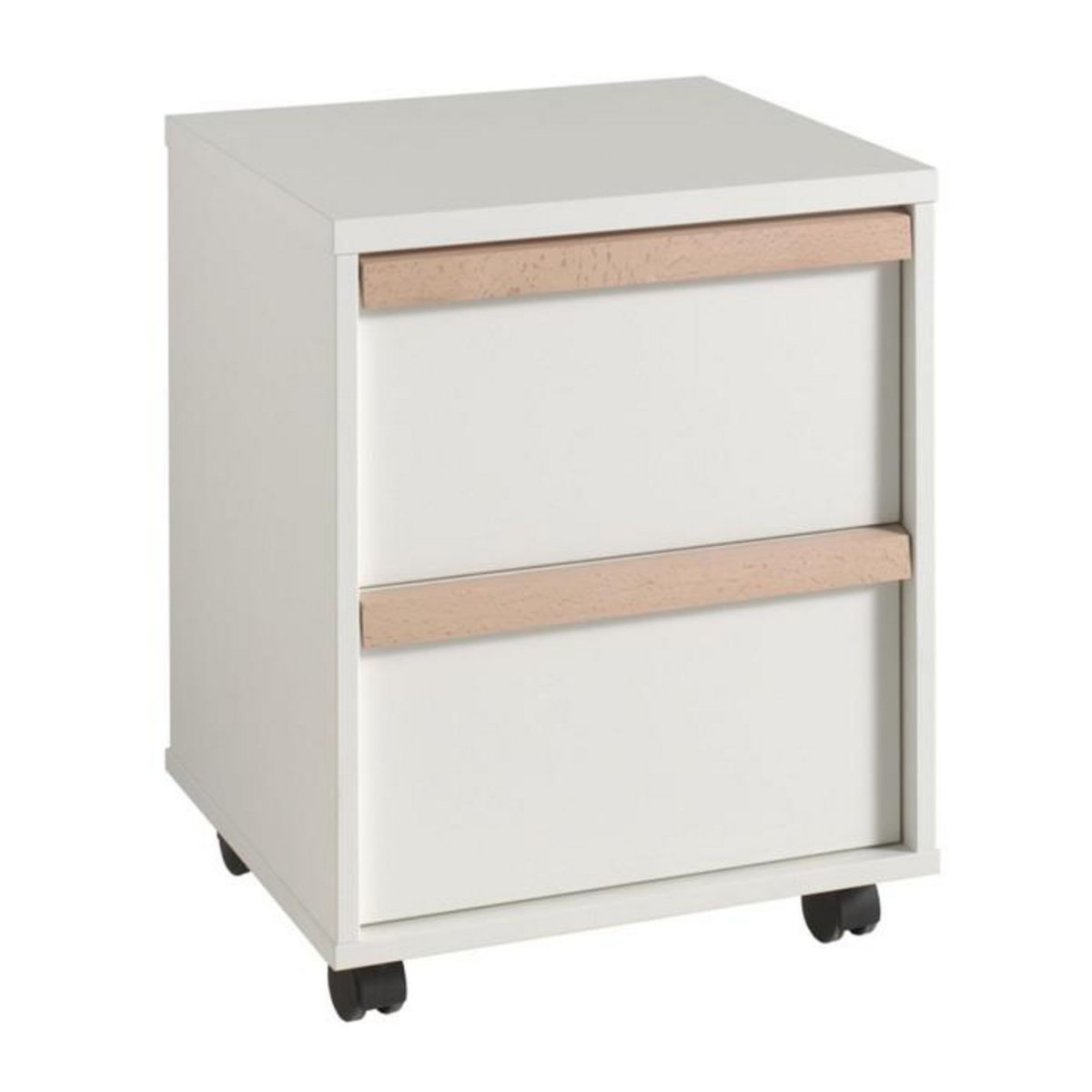 Paris Prix Caisson de Bureau 2 Tiroirs  London  60cm Blanc