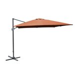 Proloisirs Parasol déporté - NH - Aluminium - 3x4 - Sienne