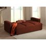 Voir la diapositive 3 : LISA DESIGN Livy - canapé droit convertible - avec coffre - en velours côtelé - 3 places