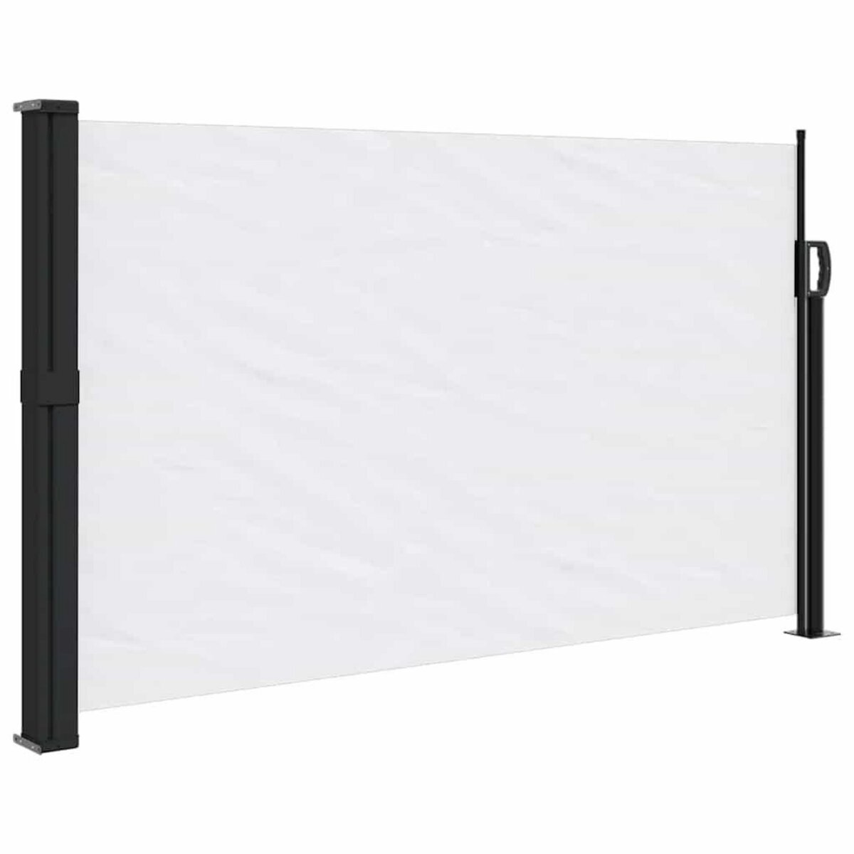 VIDAXL Auvent lateral retractable blanc 120x600 cm