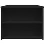 Voir la diapositive 5 : VIDAXL Table basse noir 102x55x42 cm bois d'ingenierie