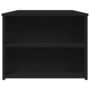 Voir la diapositive 5 : VIDAXL Table basse noir 102x55x42 cm bois d'ingenierie