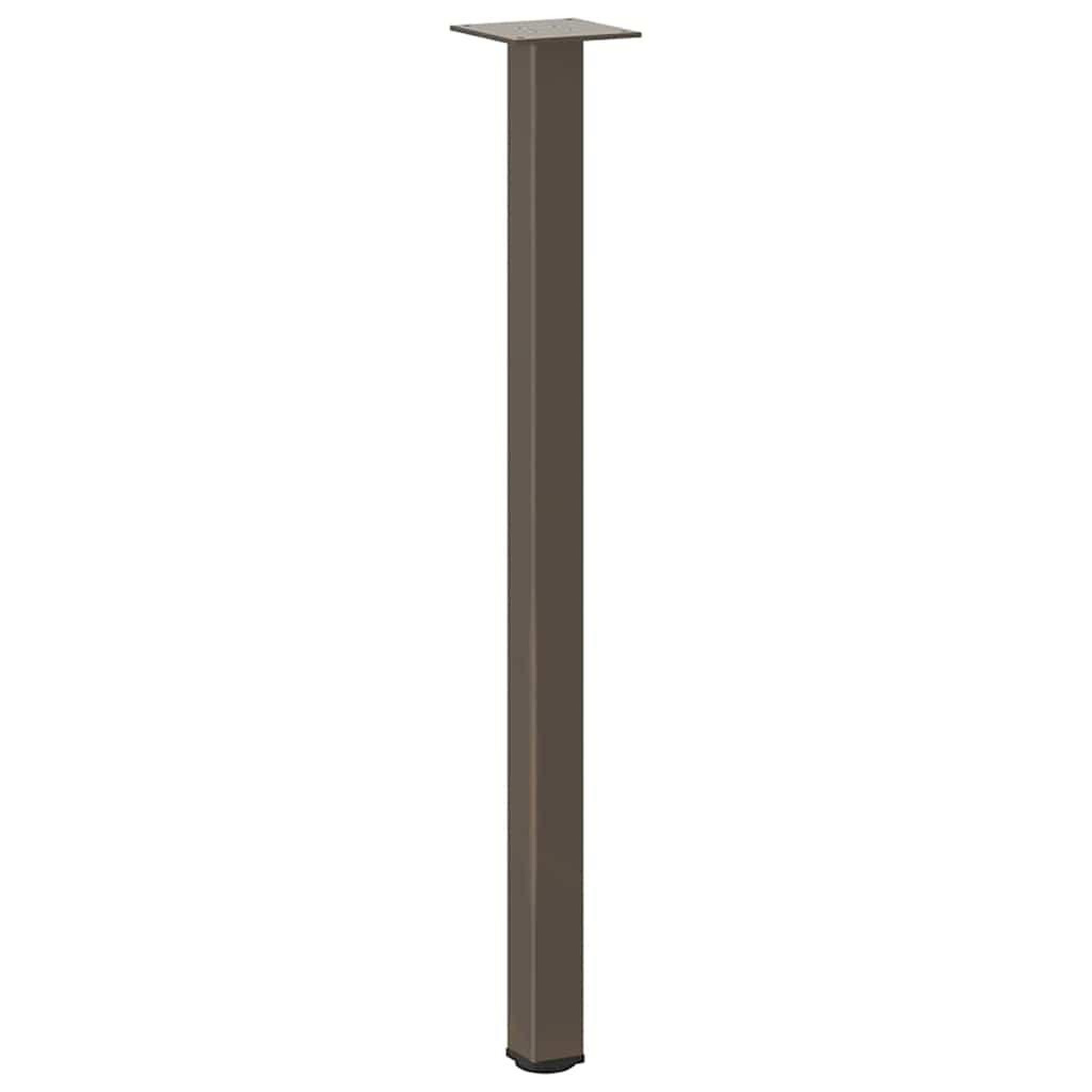Voir la diapositive 4 : VIDAXL Pieds de table basse acier naturel 4 pcs 72-74 cm acier