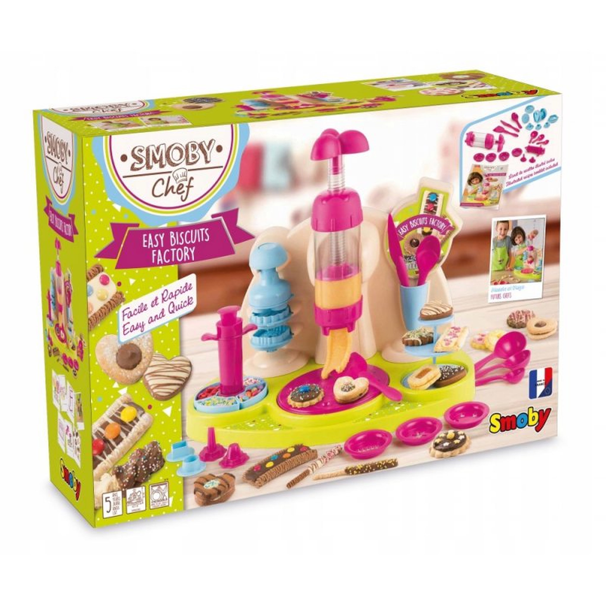 Voir la diapositive 1 : SMOBY Chef easy biscuits factory 