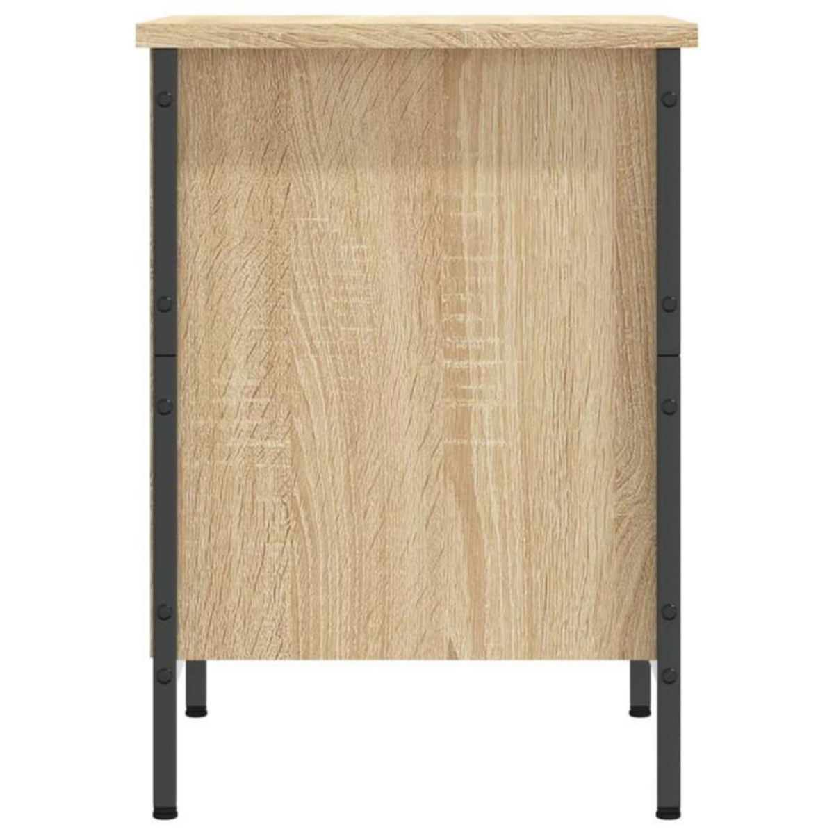 VIDAXL Armoire à chaussures chêne sonoma 38x35x50 cm bois d ingénierie