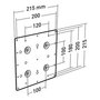 Voir la diapositive 4 : Erard Plaque adaptatrice jusqu'à vesa 200 - 002491