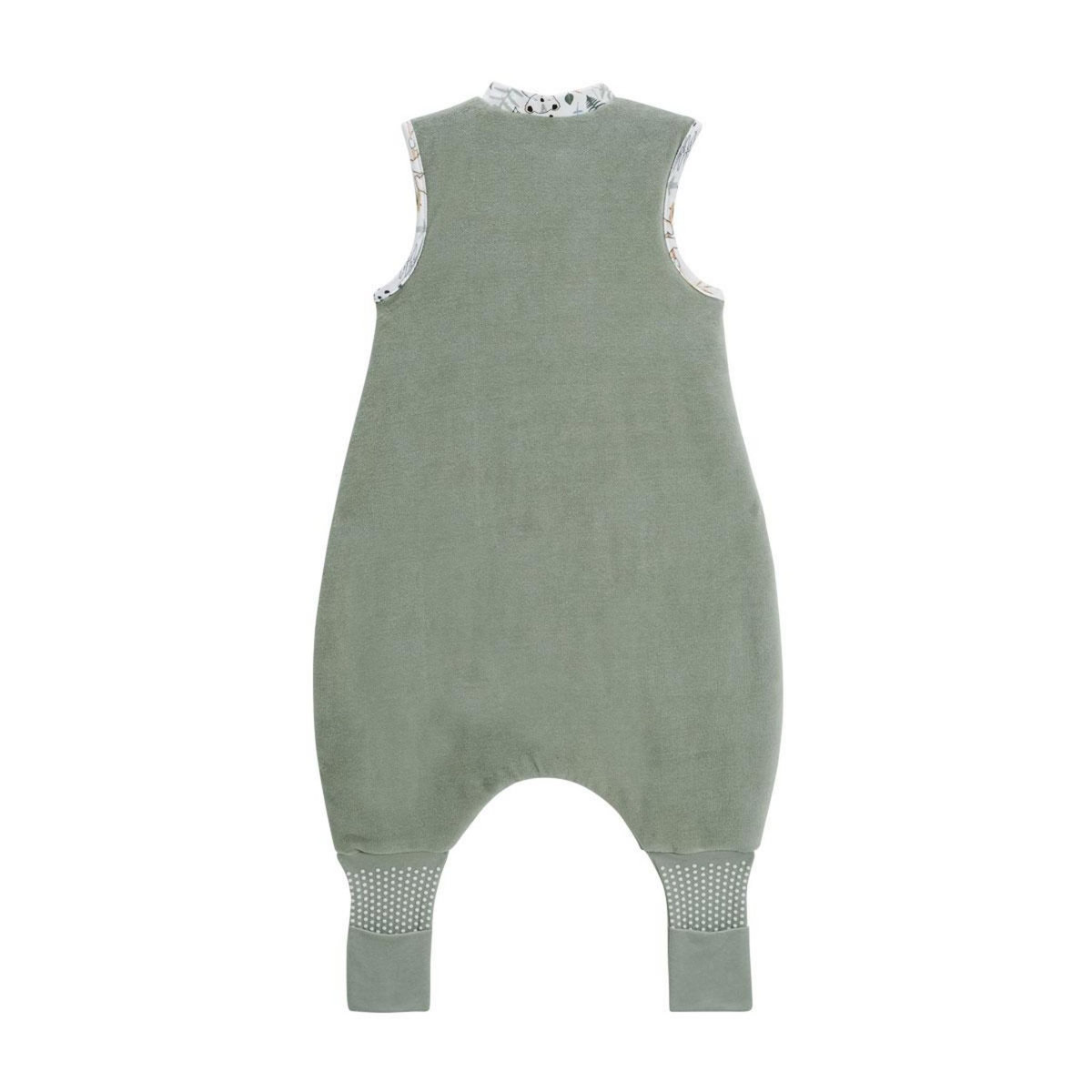 Petit Béguin Turbulette TOG 2 en velours avec pieds retroussables Noah