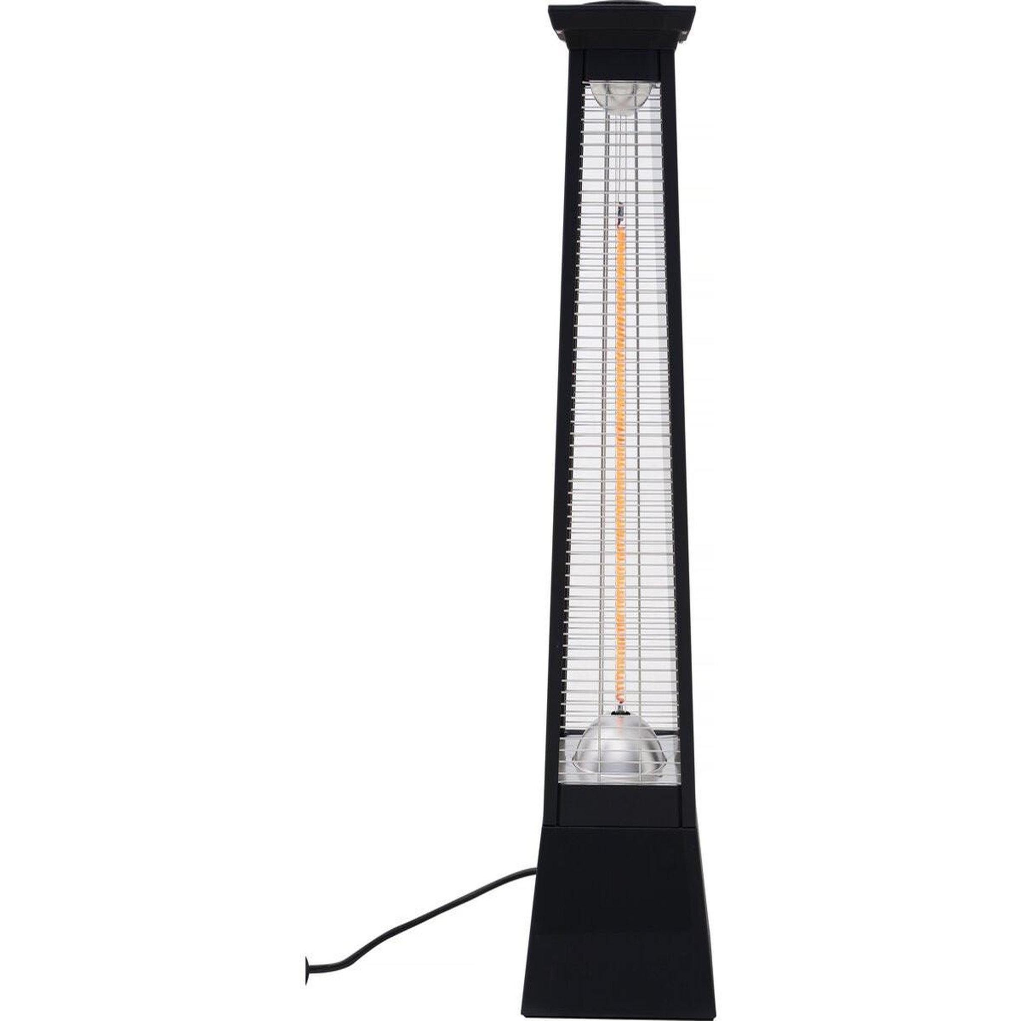 Habitat et Jardin Chauffage électrique radiant en fibre de carbone  Volcano  - 2000W - Noir