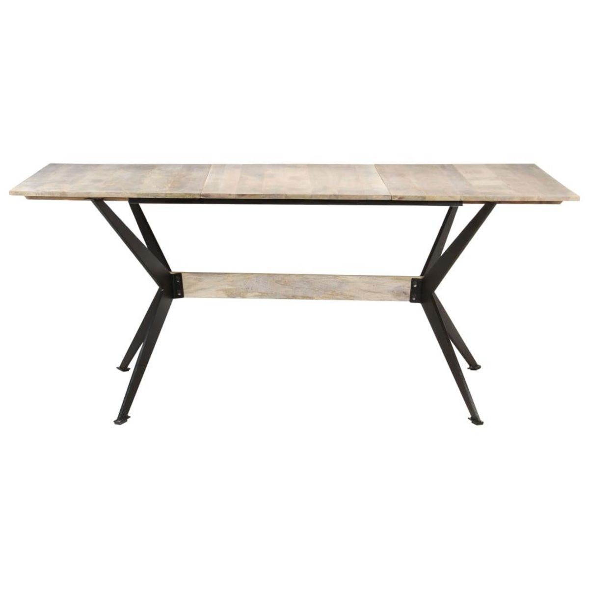 VIDAXL Table a manger 180x90x76 cm Bois de manguier massif