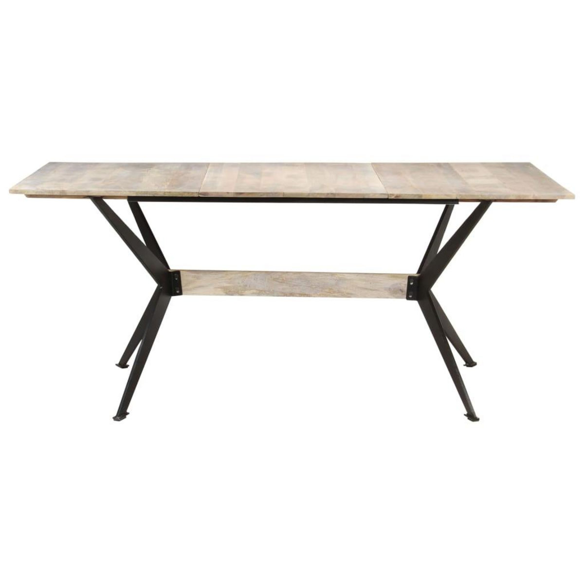 VIDAXL Table a manger 180x90x76 cm Bois de manguier massif