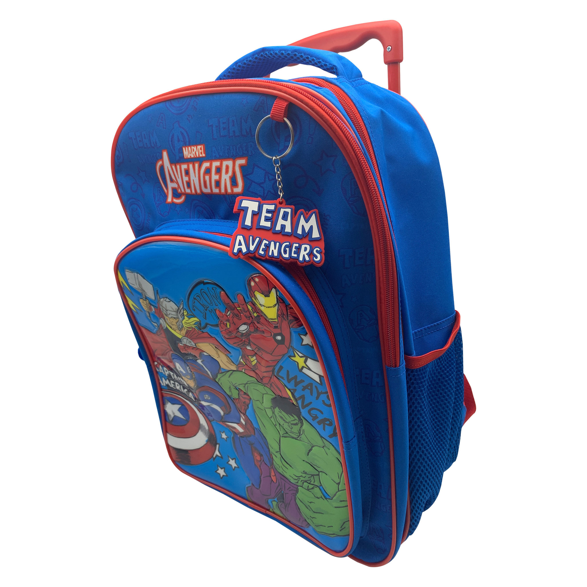 Voir la diapositive 5 : MARVEL Sac à dos à roulettes polyester bleu AVENGERS MARVEL