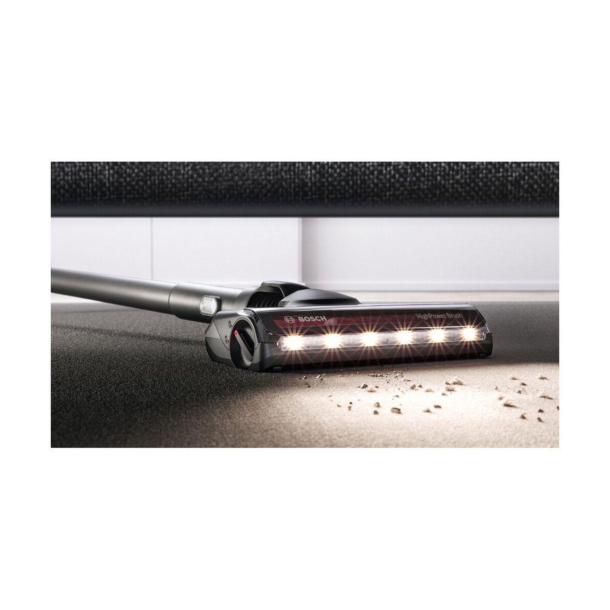 Voir la diapositive 5 : BOSCH Aspirateur balai Unlimited 8 blanc BCS8215HYG