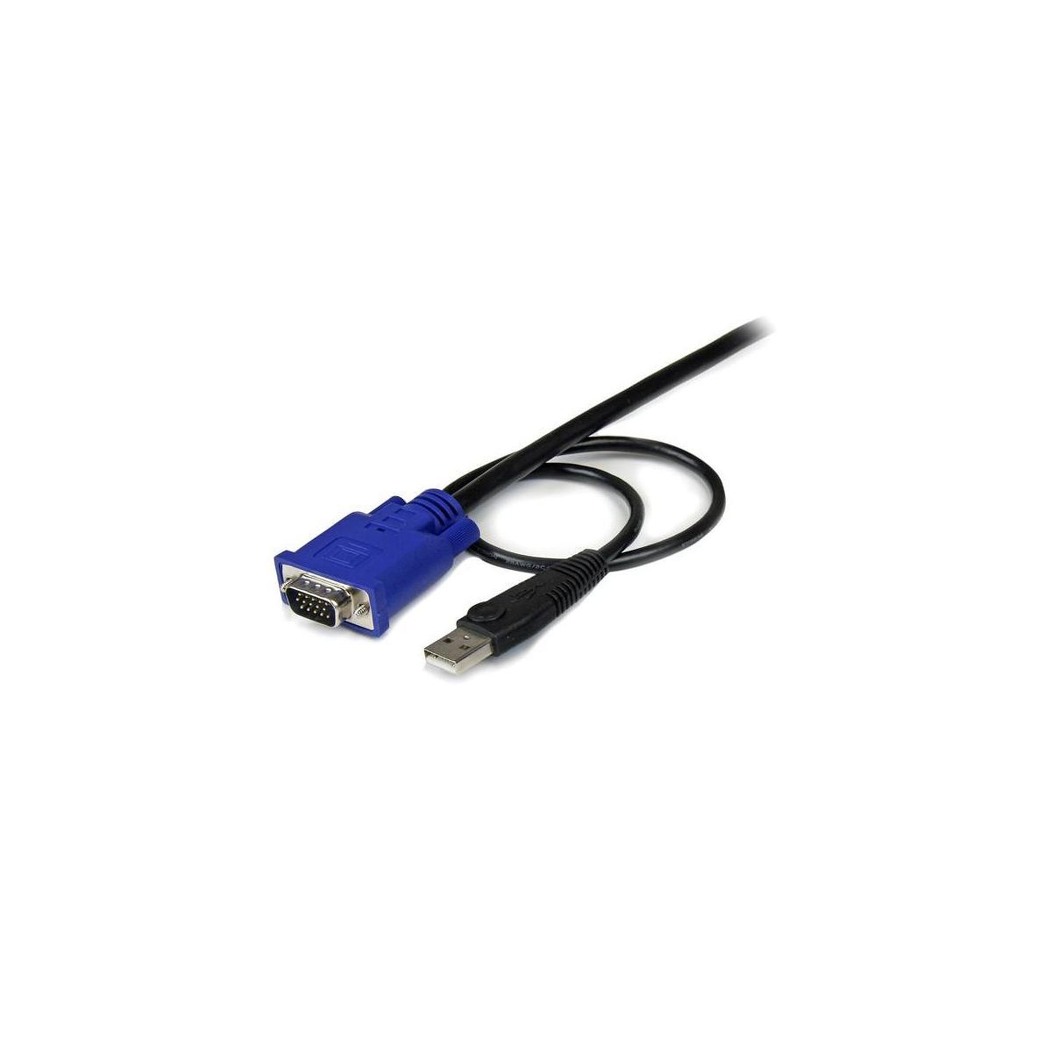Voir la diapositive 3 : Startech StarTech.com Câble pour Switch KVM VGA avec USB 2 en 1 - 3m