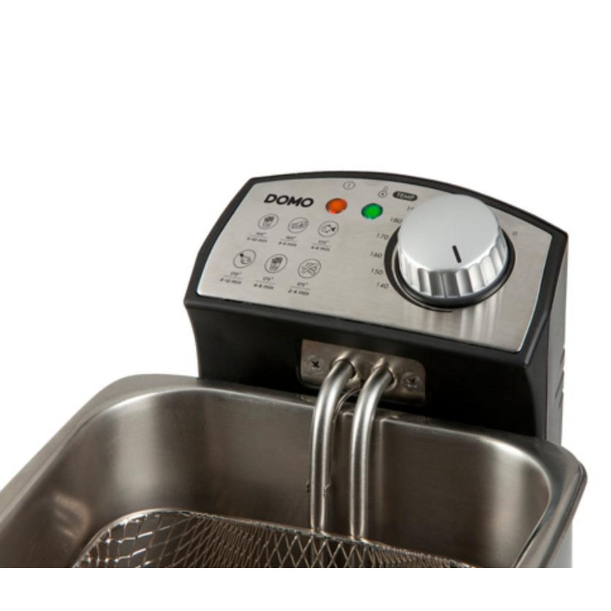 Domo Friteuse 4l 3000w inox/noir - do458fr