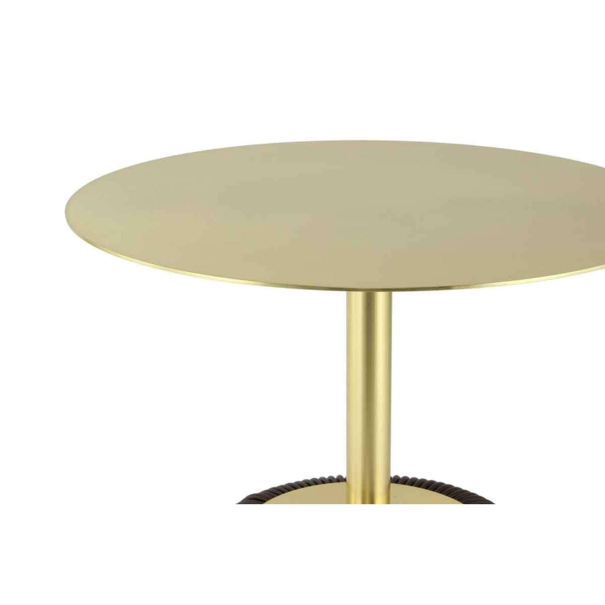 Voir la diapositive 5 : Paris Prix Table d'appoint design  jokai  60cm marron & or