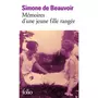  MEMOIRES D'UNE JEUNE FILLE RANGEE, Beauvoir Simone de