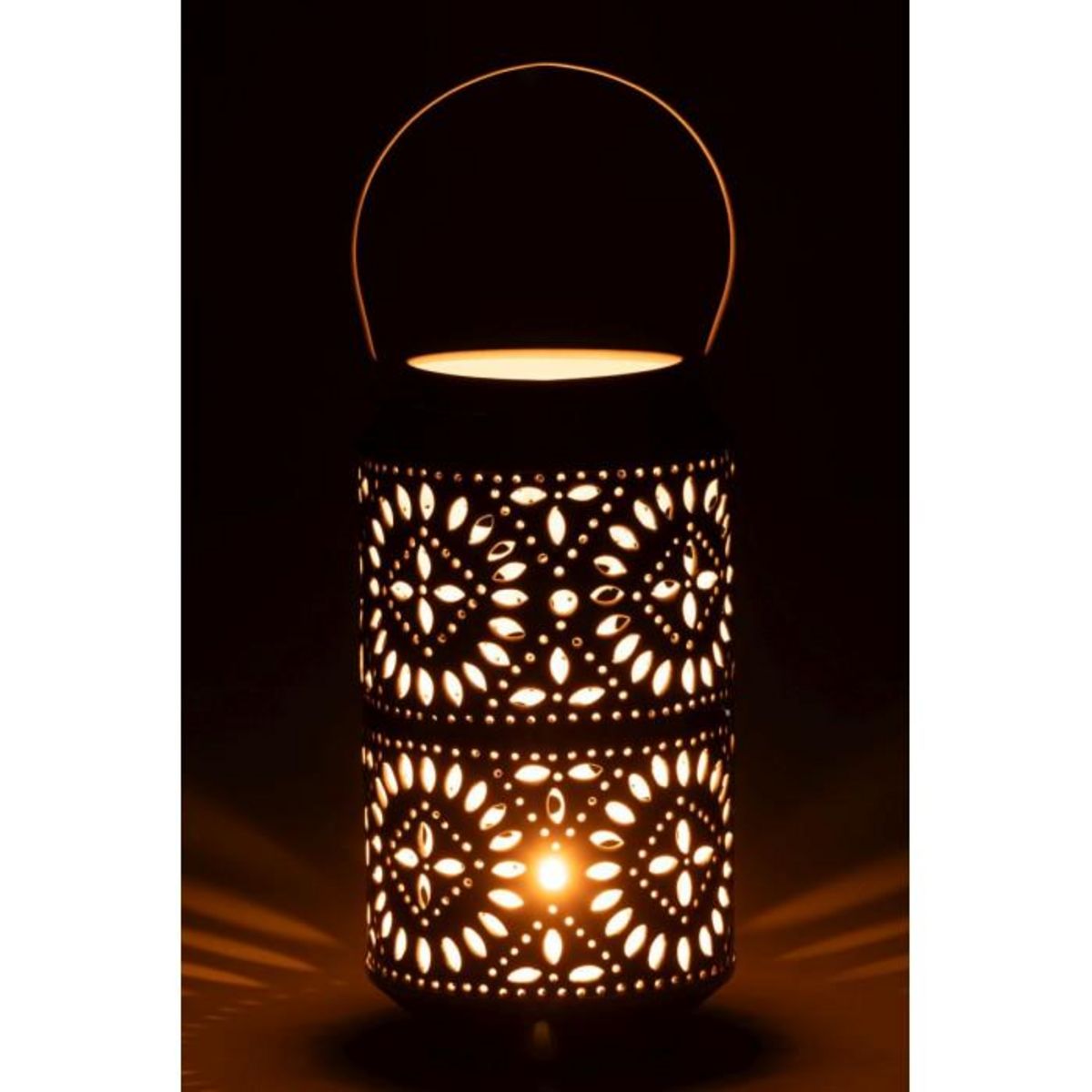 Paris Prix Lanterne Ajourée en Métal  Nag  33cm Bleu