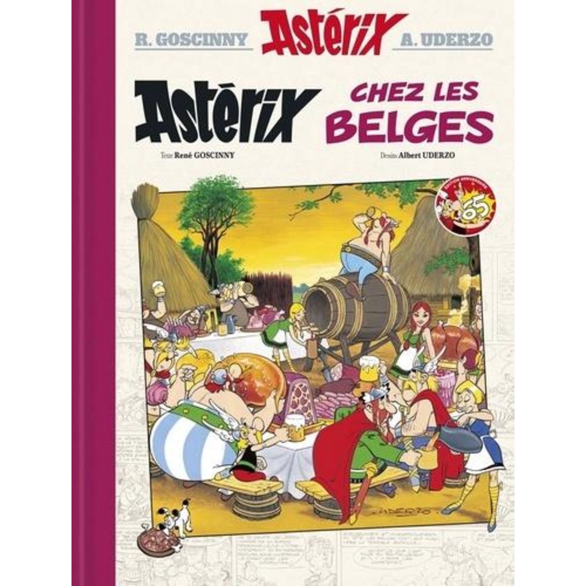 ASTERIX TOME 24 : ASTERIX CHEZ LES BELGES. EDITION DE LUXE, Goscinny René