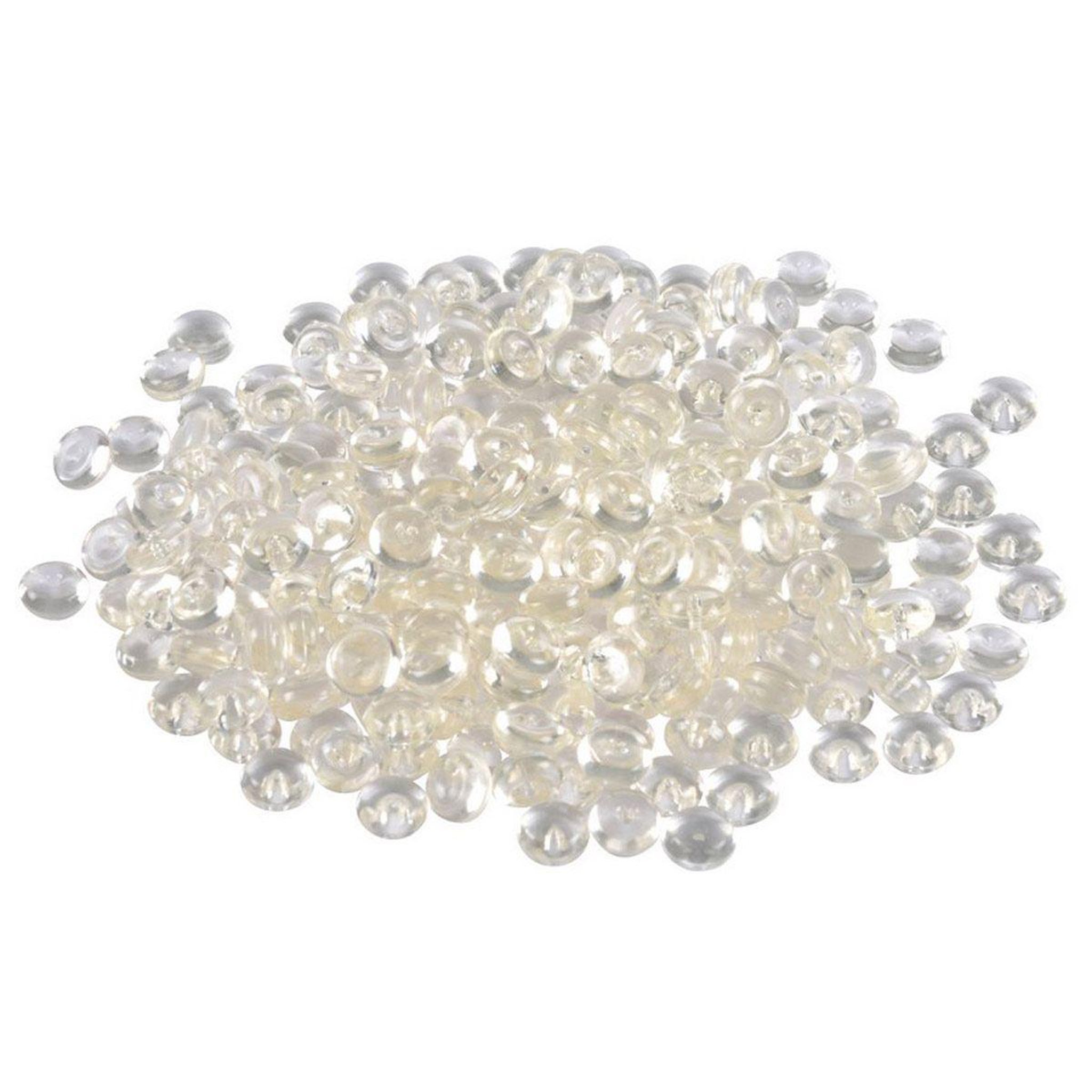 HOMEA Perles de pluie décoratives  translucide  110g écru