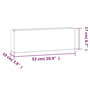 Voir la diapositive 6 : VIDAXL Jardinieres murales 2 pcs Rouille Acier corten 53x10x17 cm