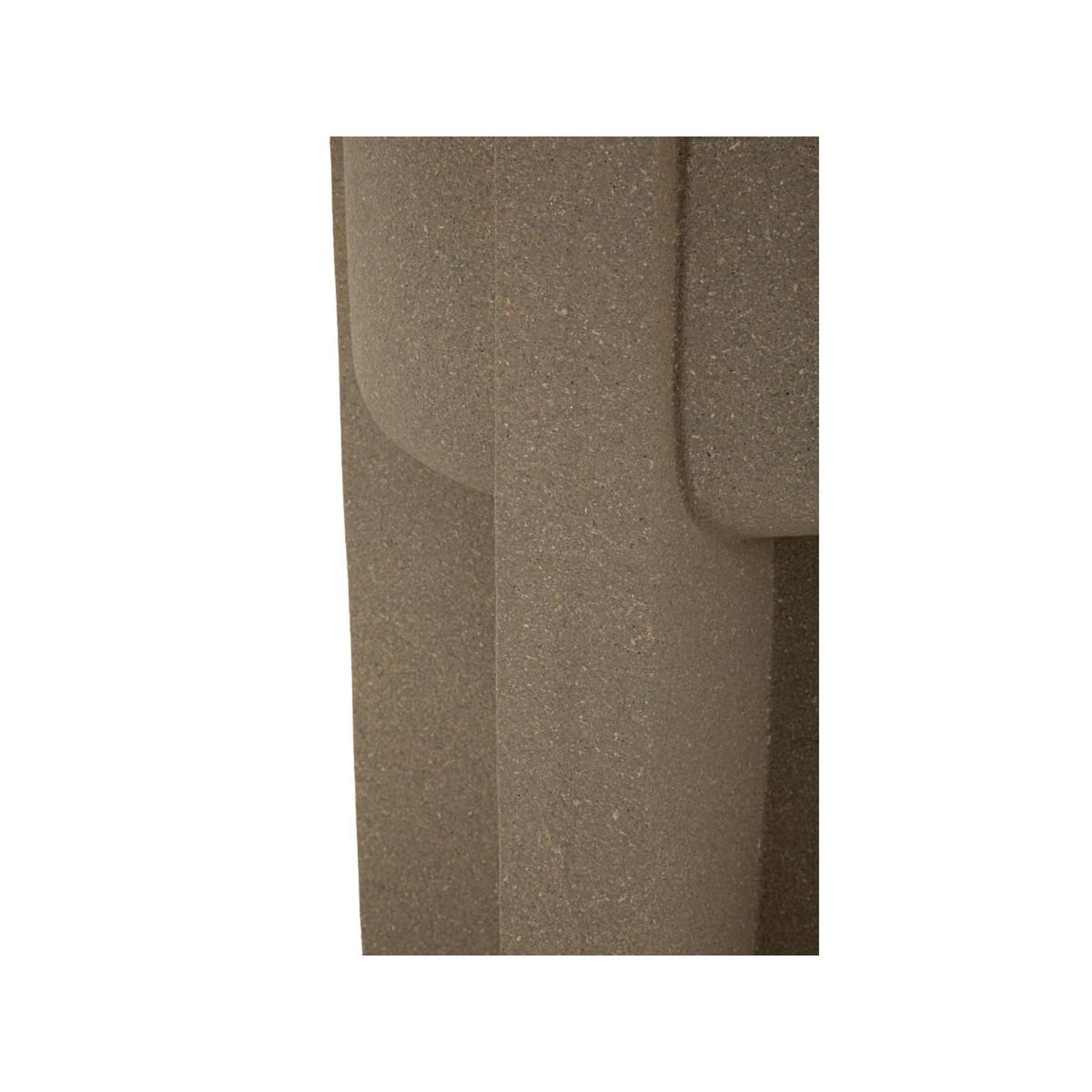 Voir la diapositive 5 : Paris Prix Cache-Pot Design  Moai  101cm Marron